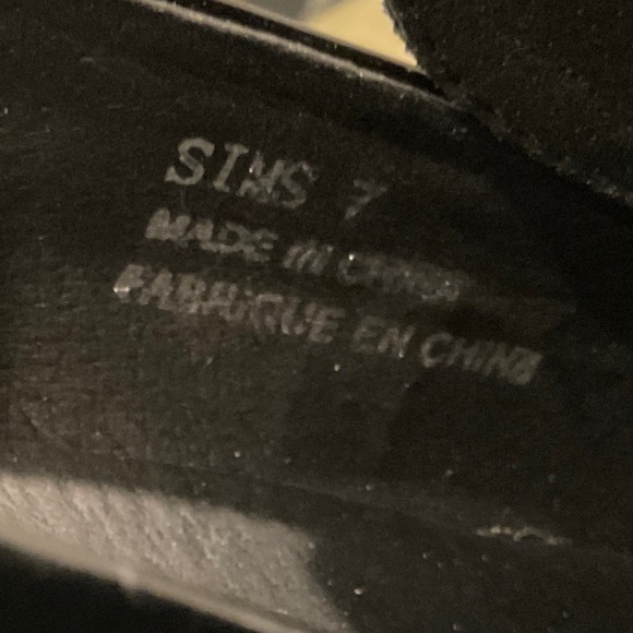 JEFFREY CAMPBELL Sims Chunky Stacked Block Heeled Loafer Size 7 - Picture 9 of 11